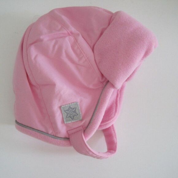 FADED GLORY Girl Pink Hat Sz 2T 3T 4T 5T New - Picture 1 of 2